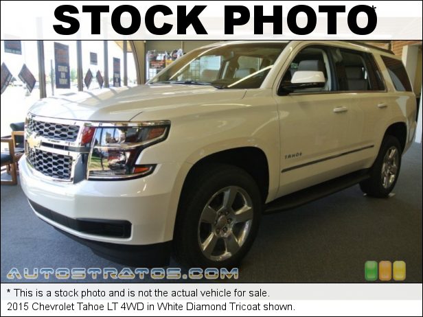 Stock photo for this 2016 Chevrolet Tahoe LT 4WD 5.3 Liter DI OHV 16-Valve VVT EcoTec3 V8 6 Speed Automatic
