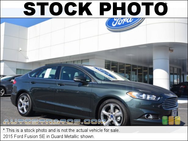 Stock photo for this 2015 Ford Fusion SE 2.5 Liter DOHC 16-Valve iVCT Duratec 4 Cylinder 6 Speed SelectShift Automatic