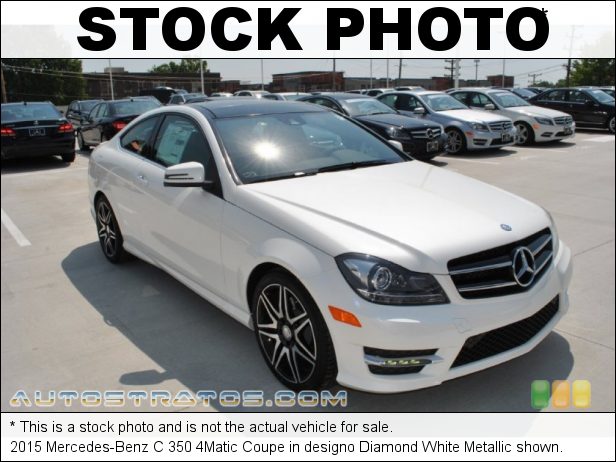 Stock photo for this 2015 Mercedes-Benz C 350 4Matic Coupe 3.5 Liter DI DOHC 24-Valve VVT V6 7 Speed Automatic