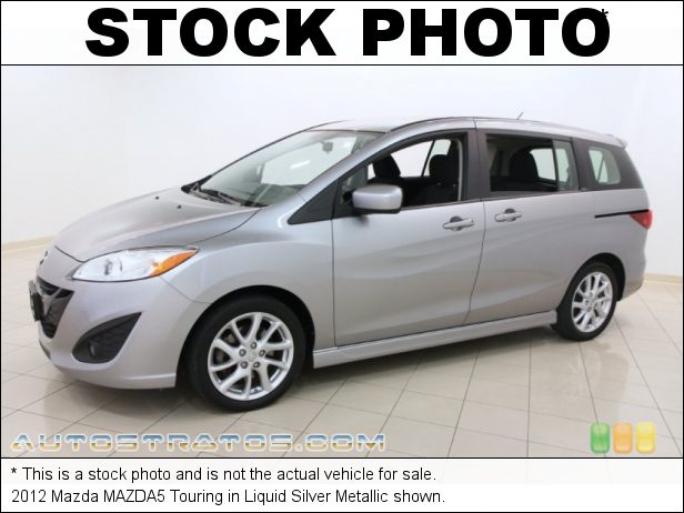 Stock photo for this 2012 Mazda MAZDA5 Touring 2.5 Liter DOHC 16-Valve VVT 4 Cylinder 5 Speed Sport Automatic