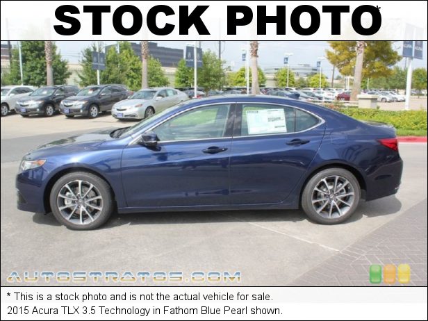 Stock photo for this 2015 Acura TLX 3.5 Technology 3.5 Liter DI SOHC 24-Valve i-VTEC V6 9 Speed Automatic