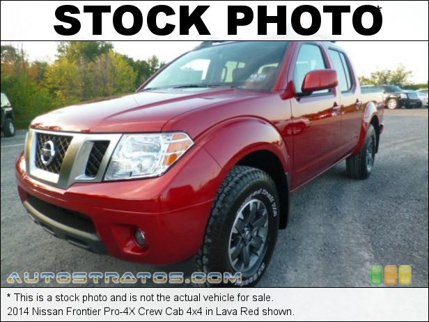 Stock photo for this 2014 Nissan Frontier Crew Cab 4x4 4.0 Liter DOHC 24-Valve CVTCS V6 5 Speed Automatic