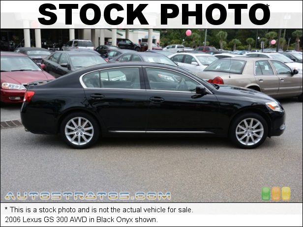Stock photo for this 2006 Lexus GS 300 AWD 3.0 Liter DOHC 24-Valve VVT-i Inline 6 Cylinder 6 Speed Automatic