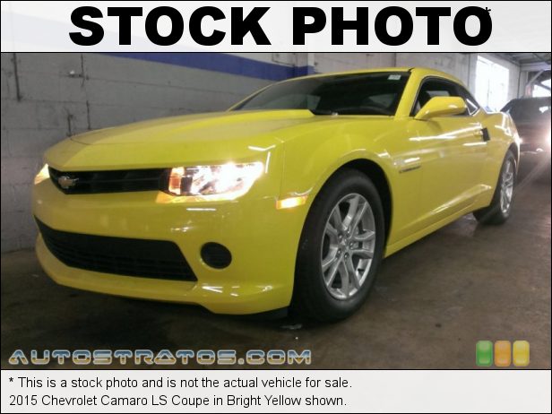 Stock photo for this 2015 Chevrolet Camaro LS Coupe 3.6 Liter DI DOHC 24-Valve VVT V6 6 Speed Automatic