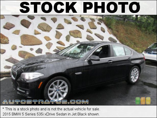 Stock photo for this 2015 BMW 5 Series 535i xDrive Sedan 3.0 Liter DI TwinPower Turbocharged DOHC 24-Valve VVT Inline 6 C 8 Speed Steptronic Automatic