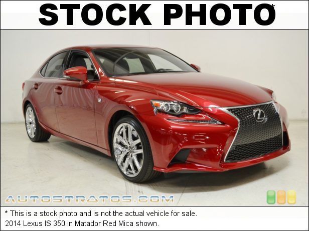 Stock photo for this 2014 Lexus IS 350 3.5 Liter DFI DOHC 24-Valve VVT-i V6 8 Speed Sport Direct-Shift Automatic