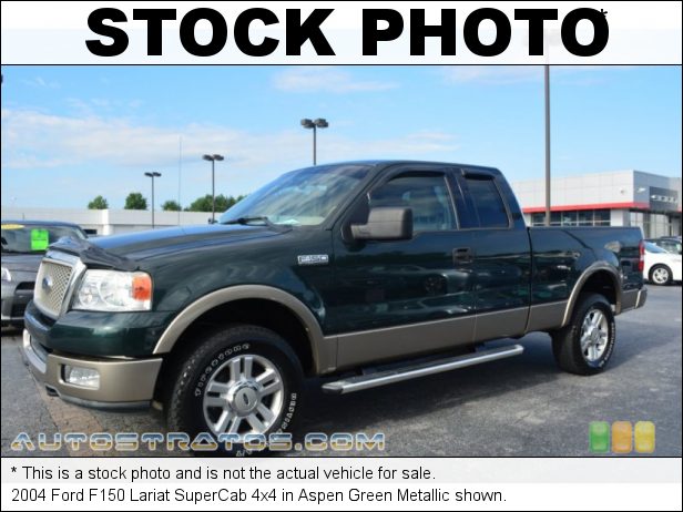 Stock photo for this 2004 Ford F150 Lariat SuperCab 4x4 5.4 Liter SOHC 24V Triton V8 4 Speed Automatic