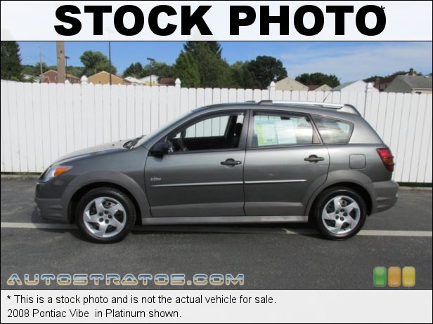 Stock photo for this 2008 Pontiac Vibe  1.8 Liter DOHC 16-Valve VVT 4 Cylinder 4 Speed Automatic