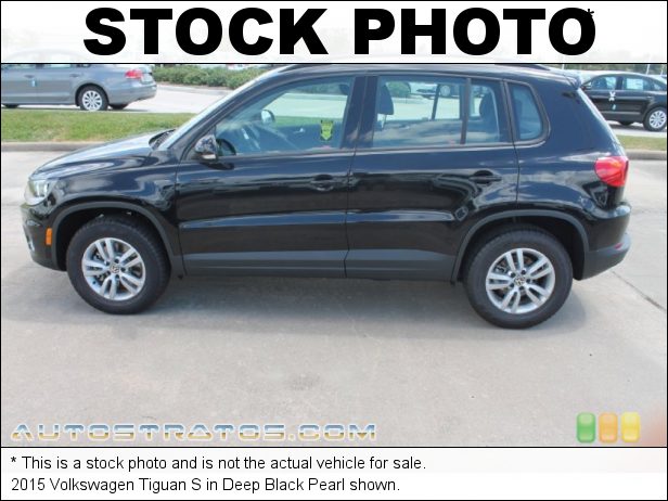 Stock photo for this 2015 Volkswagen Tiguan S 2.0 Liter TSI Turbocharged DOHC 24-Valve VVT 4 Cylinder 6 Speed Automatic