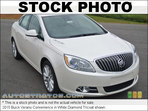 Stock photo for this 2015 Buick Verano Convenience 2.4 Liter DI DOHC 16-Valve VVT 4 Cylinder 6 Speed Automatic