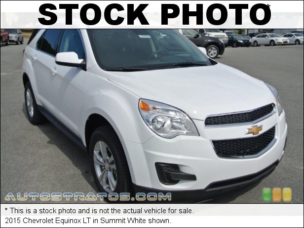 Stock photo for this 2015 Chevrolet Equinox LT 2.4 Liter SIDI DOHC 16-Valve VVT 4 Cylinder 6 Speed Automatic