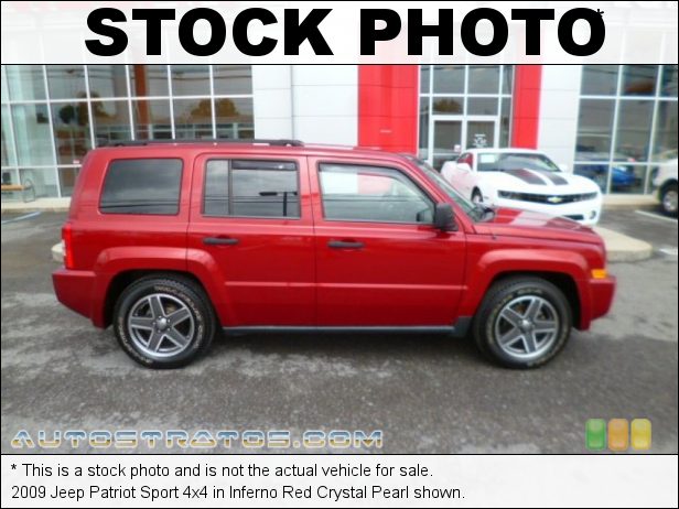 Stock photo for this 2009 Jeep Patriot Sport 4x4 2.4 Liter DOHC 16-Valve Dual VVT 4 Cylinder 5 Speed Manual