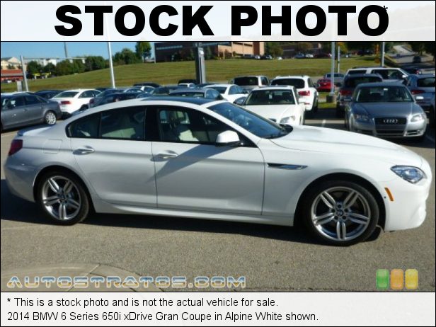 Stock photo for this 2014 BMW 6 Series 650i xDrive Gran Coupe 4.4 Liter DI TwinPower Turbocharged DOHC 32-Valve VVT V8 8 Speed Sport Automatic