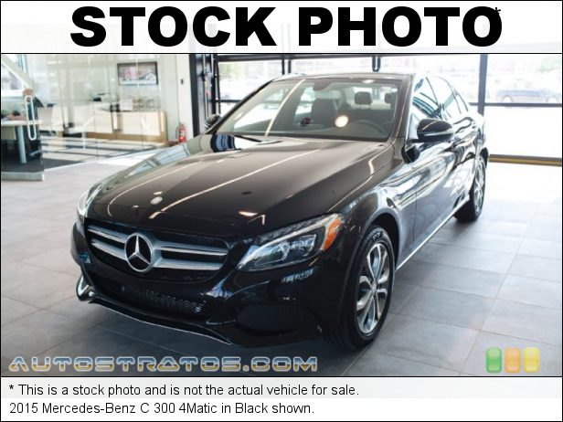 Stock photo for this 2015 Mercedes-Benz C 300 4Matic 2.0 Liter DI Twin-Scroll Turbocharged DOHC 16-Valve VVT 4 Cylind 7 Speed Automatic