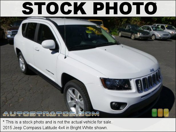 Stock photo for this 2015 Jeep Compass Latitude 4x4 2.4 Liter DOHC 16-Valve Dual VVT 4 Cylinder 6 Speed Automatic
