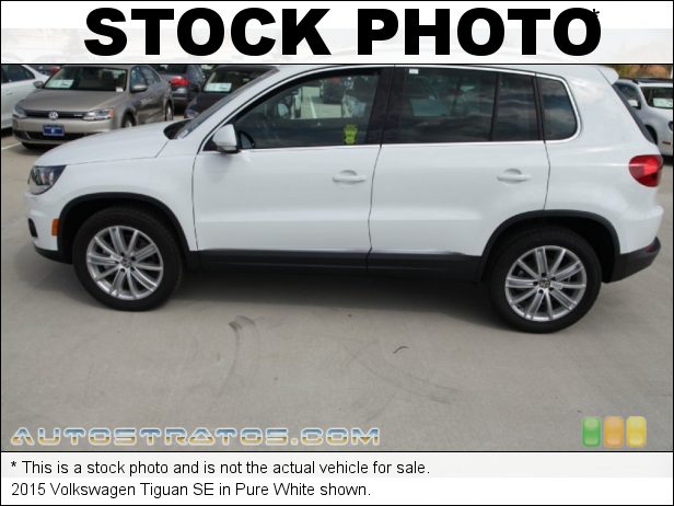 Stock photo for this 2015 Volkswagen Tiguan SE 2.0 Liter TSI Turbocharged DOHC 24-Valve VVT 4 Cylinder 6 Speed Automatic