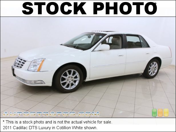 Stock photo for this 2011 Cadillac DTS Luxury 4.6 Liter DOHC 32-Valve Northstar V8 4 Speed Automatic