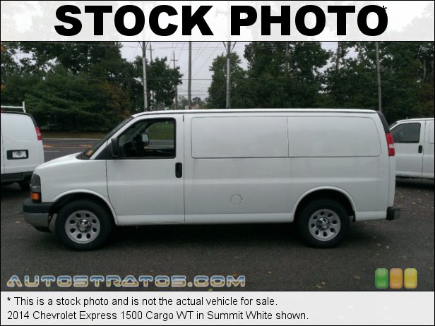 Stock photo for this 2011 Chevrolet Express 1500 Work Van 5.3 Liter Flex-Fuel OHV 16-Valve VVT V8 4 Speed Automatic