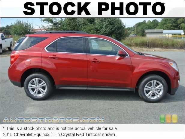 Stock photo for this 2015 Chevrolet Equinox LT 2.4 Liter SIDI DOHC 16-Valve VVT 4 Cylinder 6 Speed Automatic