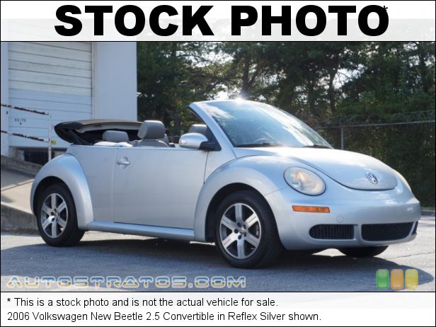 Stock photo for this 2006 Volkswagen New Beetle TDI Coupe 1.9L TDI SOHC 8V Turbo-Diesel 4 Cylinder 6 Speed Tiptronic Automatic