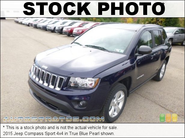 Stock photo for this 2015 Jeep Compass Sport 4x4 2.4 Liter DOHC 16-Valve Dual VVT 4 Cylinder 6 Speed Automatic