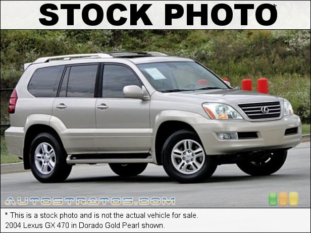 Stock photo for this 2004 Lexus GX 470 4.7 Liter DOHC 32-Valve V8 5 Speed Automatic