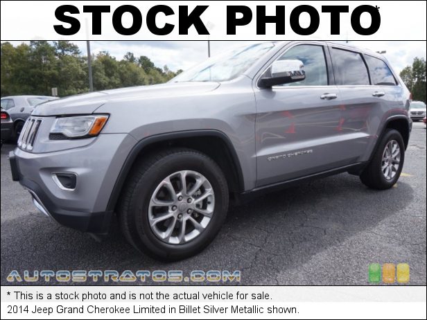 Stock photo for this 2014 Jeep Grand Cherokee Limited 3.6 Liter DOHC 24-Valve VVT Pentastar V6 8 Speed Automatic
