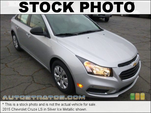 Stock photo for this 2015 Chevrolet Cruze LS 1.4 Liter Turbocharged DOHC 16-Valve VVT ECOTEC 4 Cylinder 6 Speed Automatic