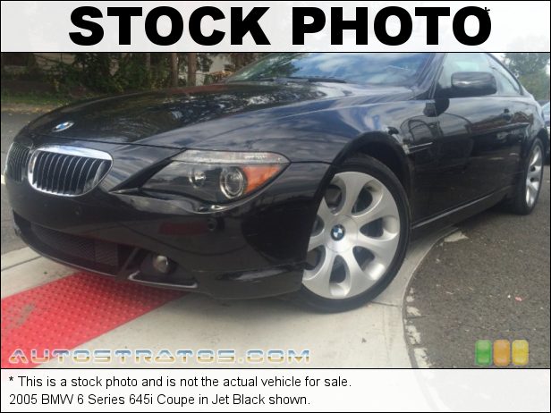 Stock photo for this 2005 BMW 6 Series 645i Coupe 4.4 Liter DOHC 32 Valve V8 6 Speed Manual
