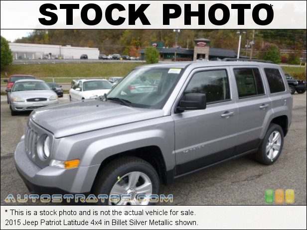 Stock photo for this 2015 Jeep Patriot Latitude 4x4 2.4 Liter DOHC 16-Valve Dual VVT 4 Cylinder 6 Speed Automatic