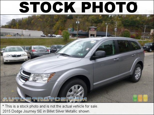 Stock photo for this 2015 Dodge Journey SE 2.4 Liter DOHC 16-Valve Dual VVT 4 Cylinder 4 Speed Automatic