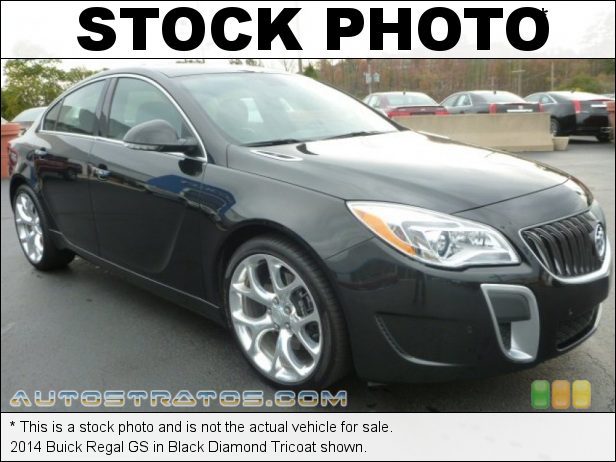 Stock photo for this 2014 Buick Regal GS 2.0 Liter SIDI Turbocharged DOHC 16-Valve VVT 4 Cylinder 6 Speed Automatic