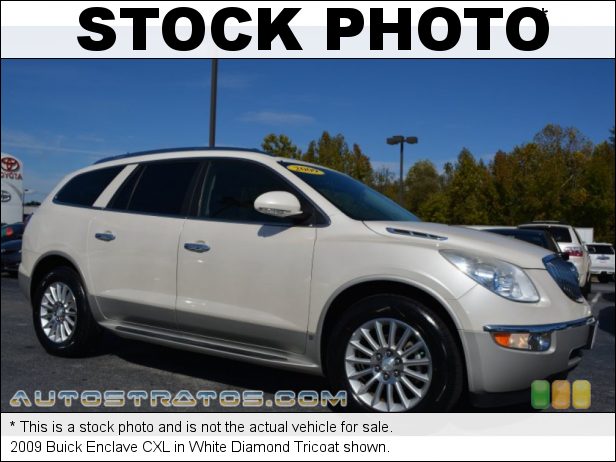 Stock photo for this 2009 Buick Enclave CXL 3.6 Liter GDI DOHC 24-Valve VVT V6 6 Speed Automatic