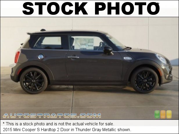 Stock photo for this 2015 Mini Cooper S Hardtop 2 Door 2.0 Liter TwinPower Turbocharged DOHC 16-Valve VVT 4 Cylinder 6 Speed Manual