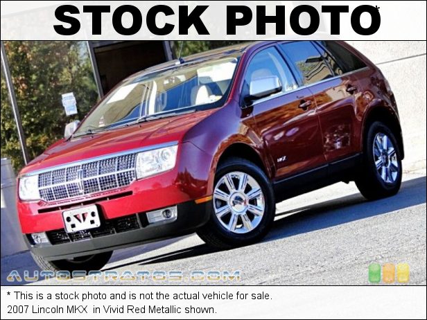 Stock photo for this 2007 Lincoln MKX  3.5 Liter DOHC 24-Valve VVT V6 6 Speed Automatic