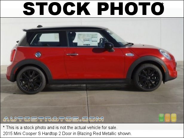 Stock photo for this 2015 Mini Cooper S Hardtop 2 Door 2.0 Liter TwinPower Turbocharged DOHC 16-Valve VVT 4 Cylinder 6 Speed Automatic