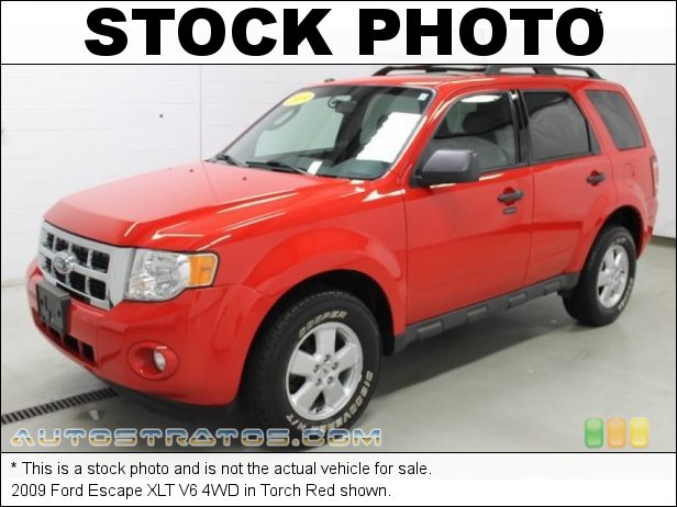 Stock photo for this 2009 Ford Escape XLT V6 4WD 3.0 Liter DOHC 24-Valve Duratec V6 6 Speed Automatic