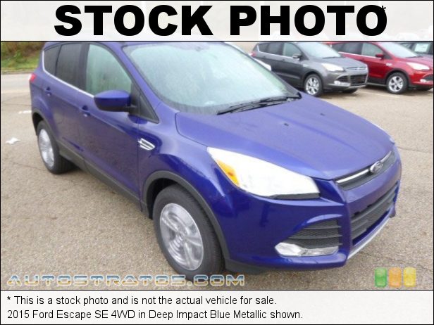 Stock photo for this 2015 Ford Escape SE 4WD 2.0 Liter EcoBoost DI Turbocharged DOHC 16-Valve Ti-VCT 4 Cylind 6 Speed SelectShift Automatic