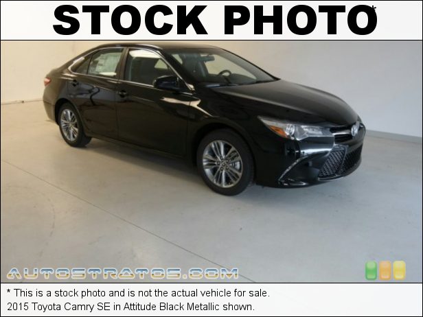 Stock photo for this 2015 Toyota Camry SE 2.5 Liter DOHC 16-Valve Dual VVT-i 4 Cylinder 6 Speed ECT-i Automatic