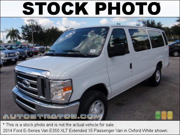 Stock photo for this 2014 Ford E-Series Van E350 Extended 15 Passenger Van 5.4 Liter Triton SOHC 16-Valve Flex-Fuel V8 4 Speed TorqShift Automatic