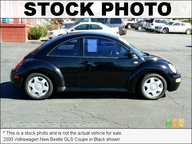 Stock photo for this 2000 Volkswagen New Beetle GLS Coupe 2.0 Liter SOHC 8-Valve 4 Cylinder 4 Speed Automatic
