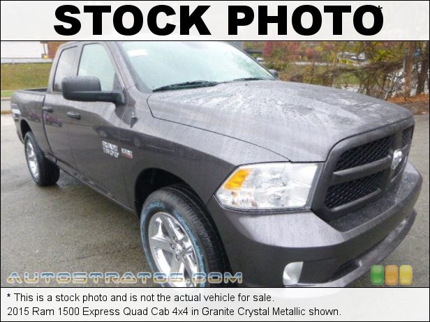 Stock photo for this 2015 Ram 1500 Quad Cab 4x4 5.7 Liter OHV 16-Valve VVT MDS V8 8 Speed Automatic