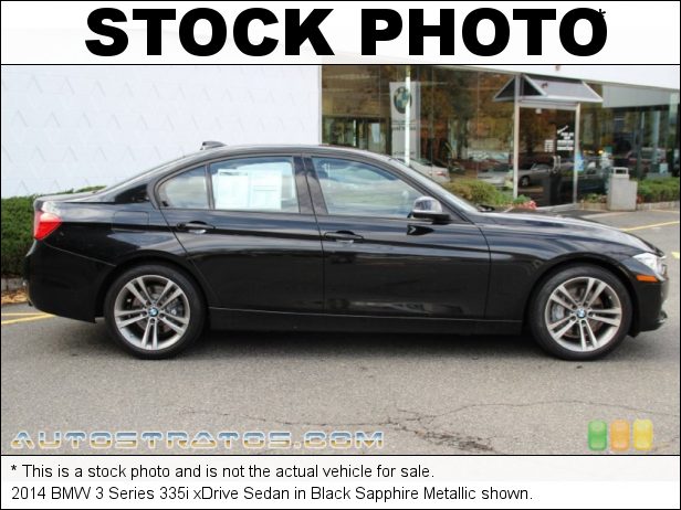 Stock photo for this 2014 BMW 3 Series 335i xDrive Sedan 3.0 Liter TwinPower Turbocharged DOHC 24-Valve VVT Inline 6 Cyli 8 Speed Steptronic Automatic