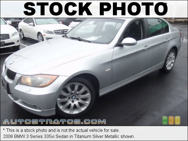 Stock photo for this 2008 BMW 3 Series 335xi Sedan 3.0L Twin Turbocharged DOHC 24V VVT Inline 6 Cylinder 6 Speed Steptronic Automatic
