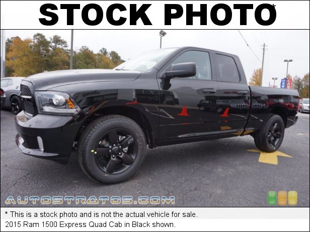 Stock photo for this 2015 Ram 1500 Express Quad Cab 5.7 Liter OHV 16-Valve VVT MDS V8 8 Speed Automatic