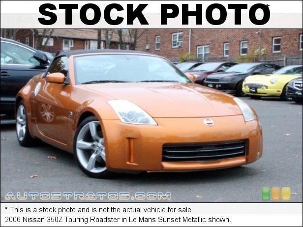 Stock photo for this 2006 Nissan 350Z Touring Roadster 3.5 Liter DOHC 24-Valve VVT V6 5 Speed Automatic
