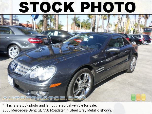 Stock photo for this 2008 Mercedes-Benz SL 550 Roadster 5.5 Liter DOHC 32-Valve VVT V8 7 Speed Automatic