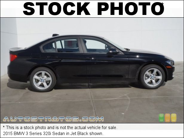 Stock photo for this 2015 BMW 3 Series 320i Sedan 2.0 Liter DI TwinPower Turbocharged DOHC 16-Valve VVT 4 Cylinder 8 Speed Automatic