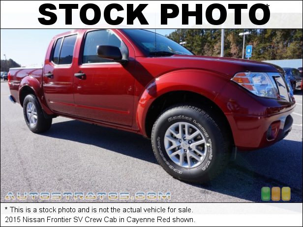 Stock photo for this 2015 Nissan Frontier Crew Cab 4.0 Liter DOHC 24-Valve CVTCS V6 5 Speed Automatic