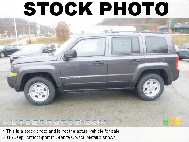 Stock photo for this 2015 Jeep Patriot Altitude 2.0 Liter DOHC 16-Valve Dual VVT 4 Cylinder 6 Speed Automatic